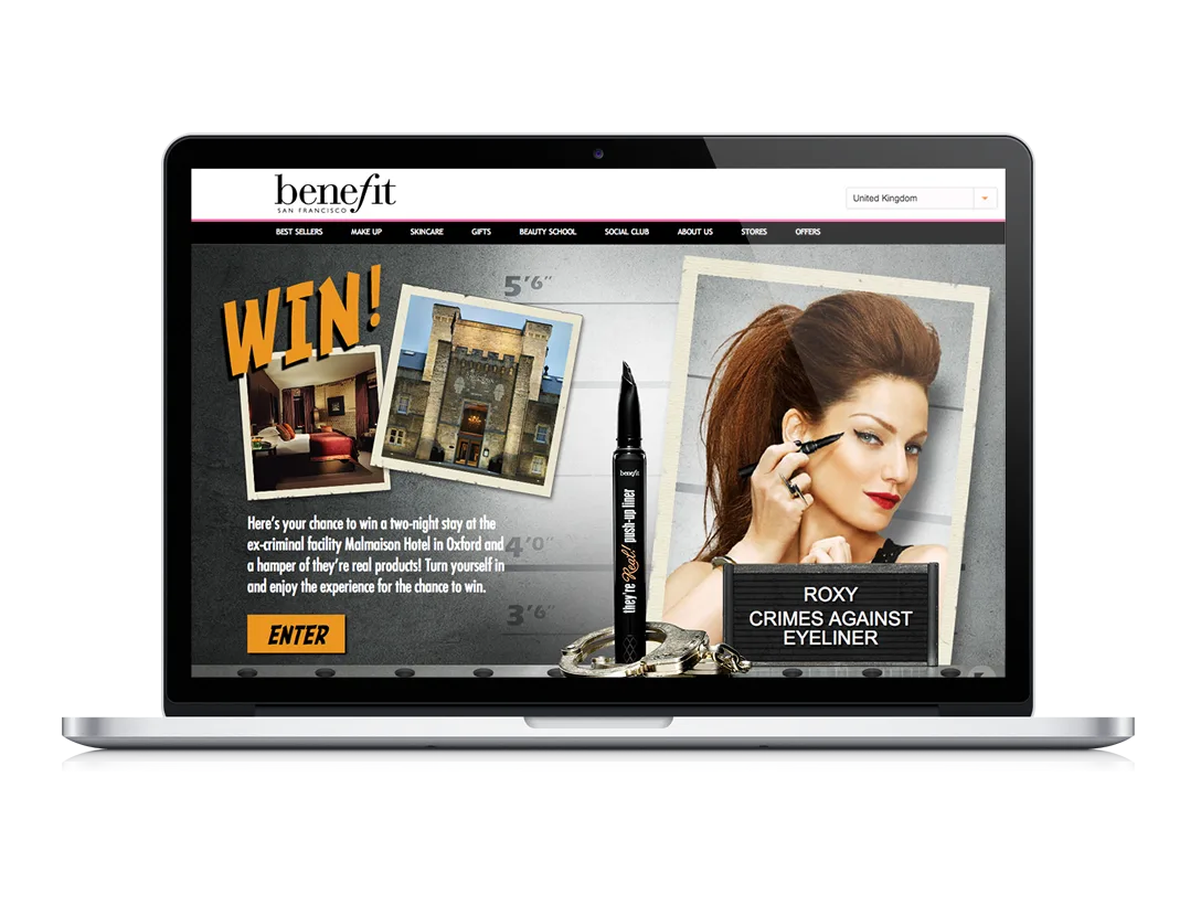Benefit Cosmetics - They're Real Eyeliner screenshot