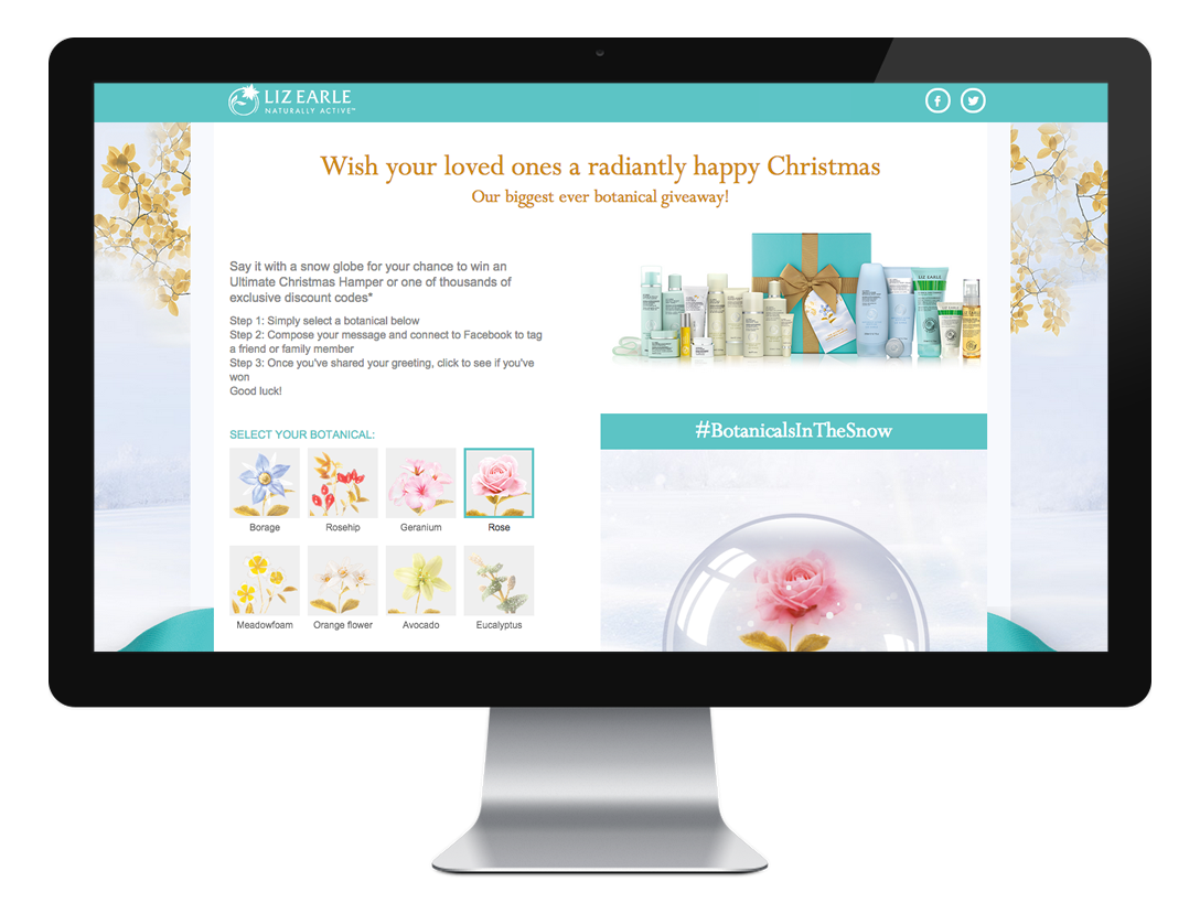 Liz Earle - Botanical Christmas screenshot