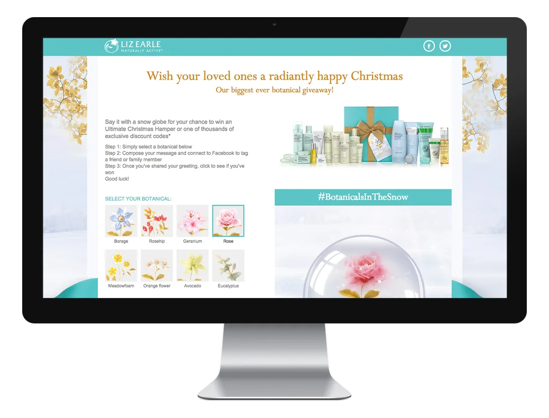 Liz Earle - Botanical Christmas screenshot